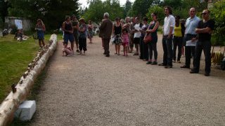 4 juillet 2010 : inauguration de l'exposition "d'abord les forêts..."