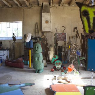Découverte de l'atelier de John Martini