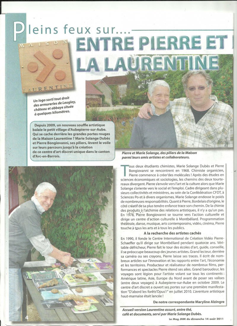 Vent d'artistes à Aubepierre sur Aube page 2