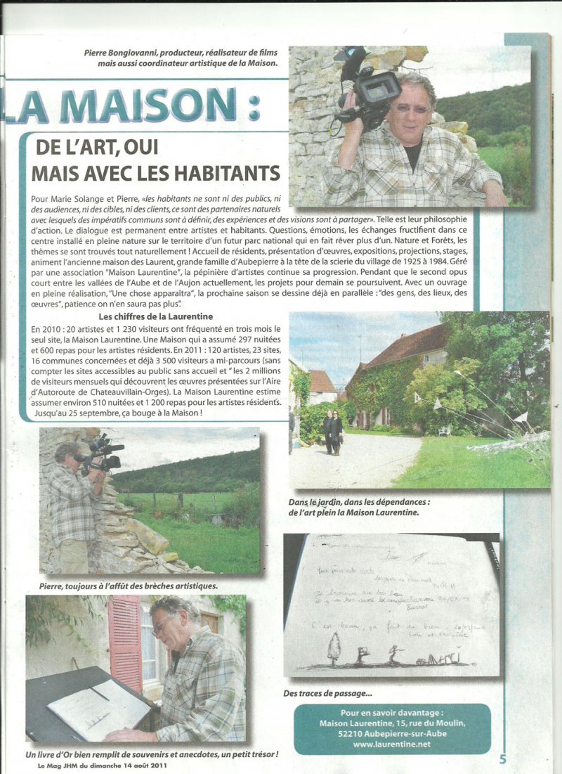 Vent d'artistes à Aubepierre sur Aube page 3