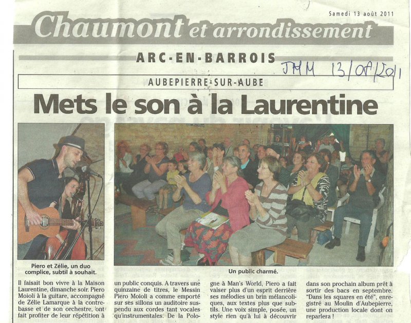 Mets le son à la Laurentine