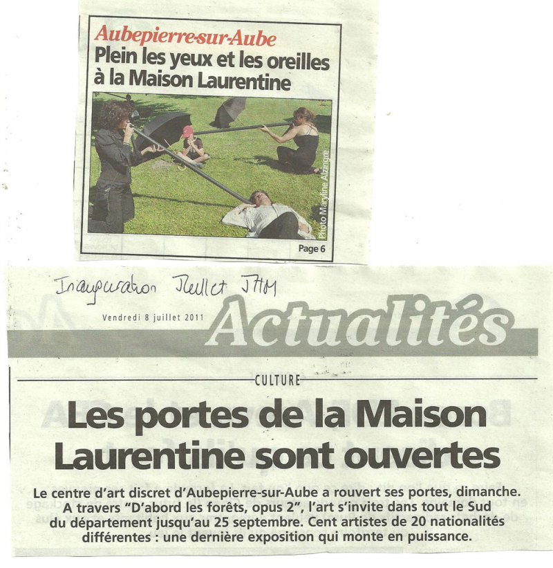 Les portes de la Maison Laurentine sont ouverte